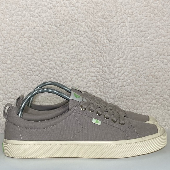 Cariuma Other - Cariuma Mens OCA Mystic Grey Canvas Low Lace Casual Sneakers Shoes Size US 9.5